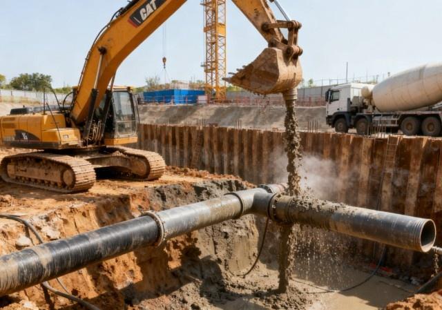 定边注浆管应用于建筑工程与结构维修领域